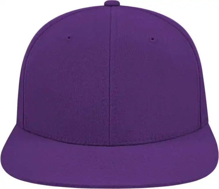 Cap America I8504 Flexfit Wool Blend Performance Purple