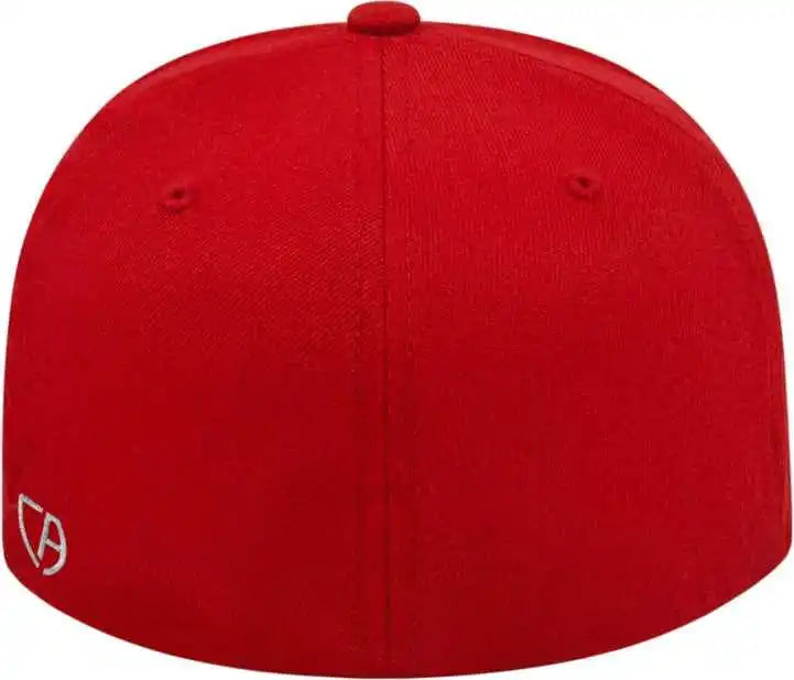 Cap America I8504 Flexfit Wool Blend Performance Red