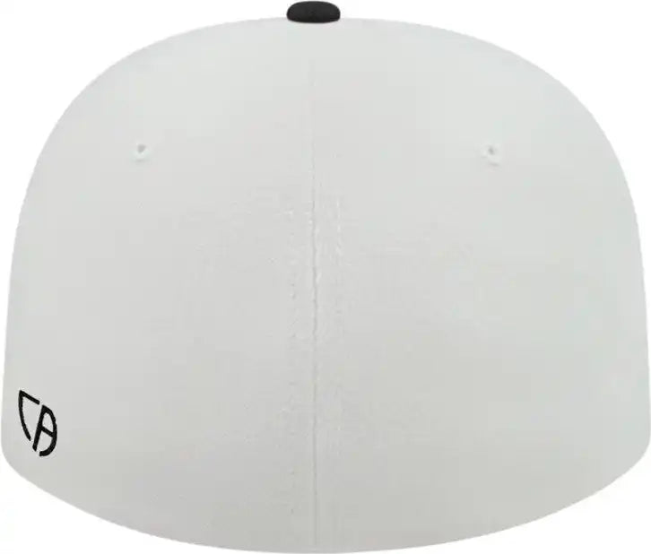 Cap America I8504 Flexfit Wool Blend Performance - White Black