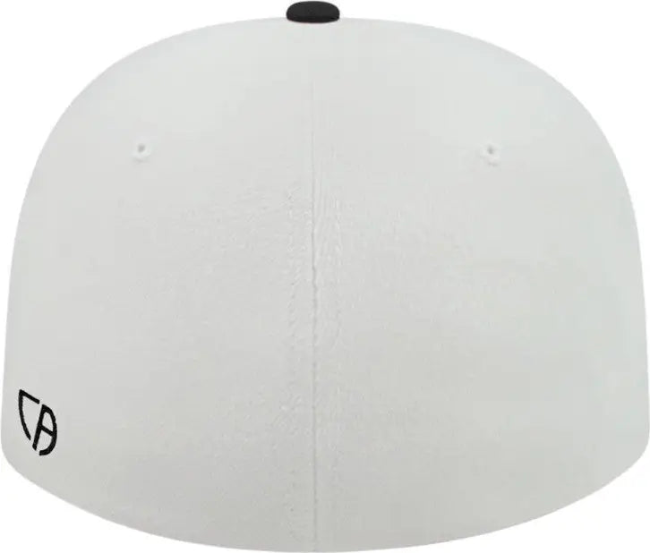 Cap America I8504 Flexfit Wool Blend Performance - White Dark Green
