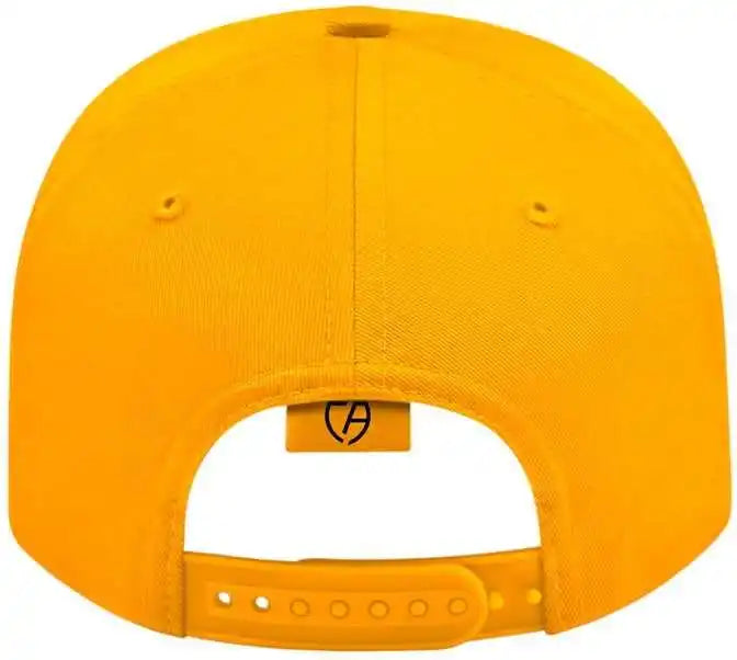 Cap America I8505 Original Poly/cotton Snap Back Black Athletic Gold