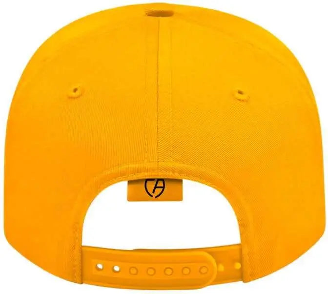 Cap America I8505 Original Poly/cotton Snap Back - Black Athletic Gold