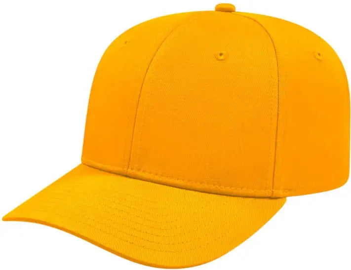 Cap America I8505 Original Poly/cotton Snap Back - Black Athletic Gold - Youth