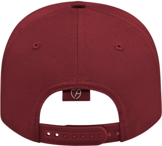 Cap America I8505 Original Poly/cotton Snap Back - Cardinal - Youth