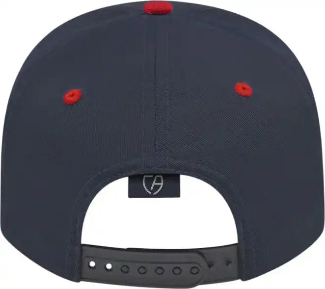 Cap America I8505 Original Poly/cotton Snap Back Navy Red