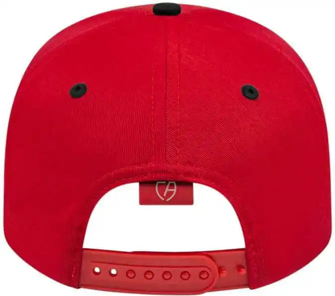 Cap America I8505 Original Poly/cotton Snap Back - Red Black