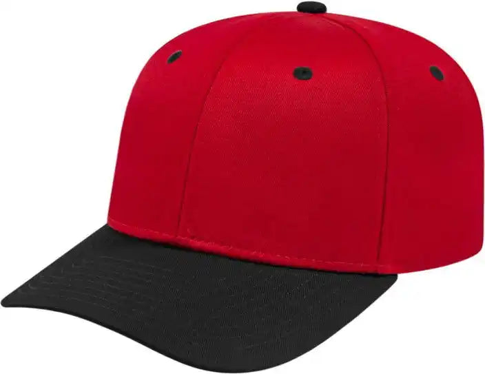 Cap America I8505 Original Poly/cotton Snap Back - Red Black - Youth