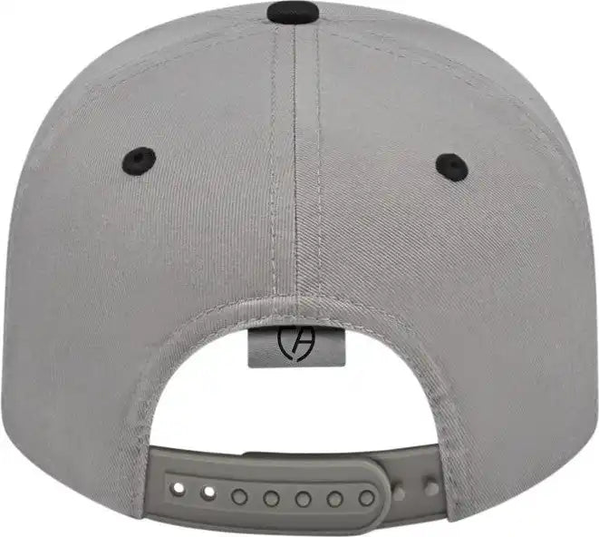 Cap America I8505 Original Poly/cotton Snap Back Silver Black