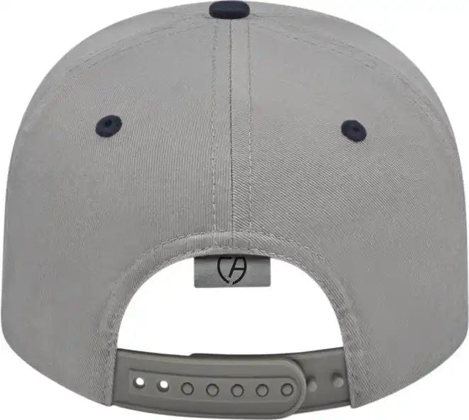 Cap America I8505 Original Poly/cotton Snap Back Silver Navy