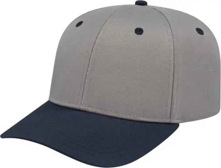 Cap America I8505 Original Poly/cotton Snap Back Silver Navy Light Gray / Youth