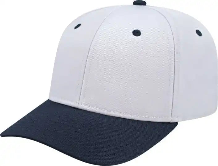 Cap America I8505 Original Poly/cotton Snap Back - White Navy - Youth
