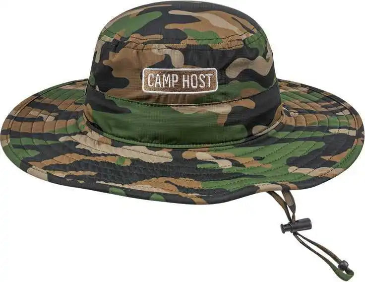 Cap America I8507 Premium Performance Boonie - Woodland - one Size Fits Most