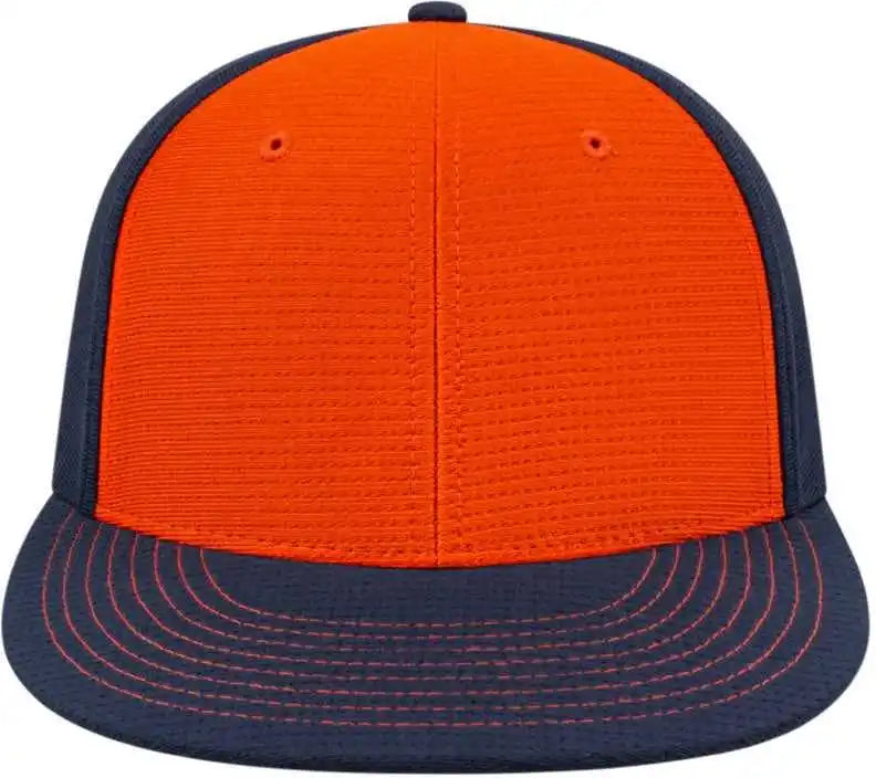 Cap America I8508 Flexfit Aerated Performance - Orange Navy - Xs
