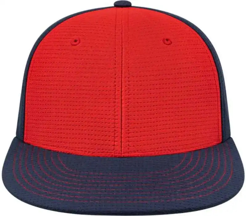 Cap America I8508 Flexfit Aerated Performance Red Navy