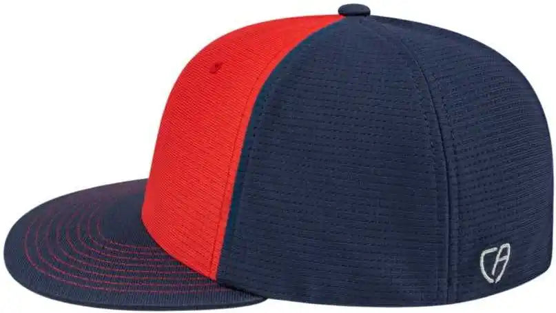 Cap America I8508 Flexfit Aerated Performance Red Navy
