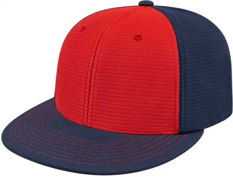 Cap America I8508 Flexfit Aerated Performance Red Navy / Xs