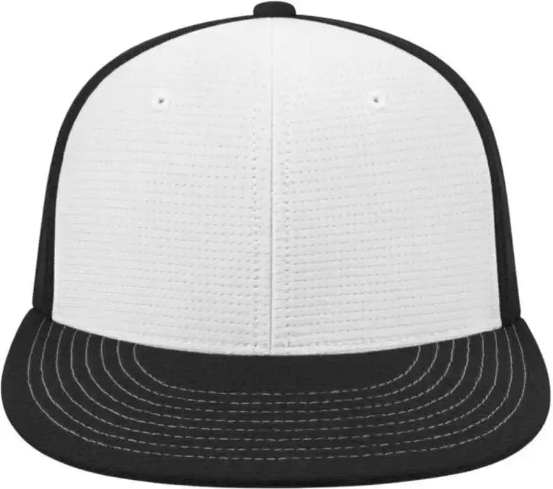 Cap America I8508 Flexfit Aerated Performance White Black