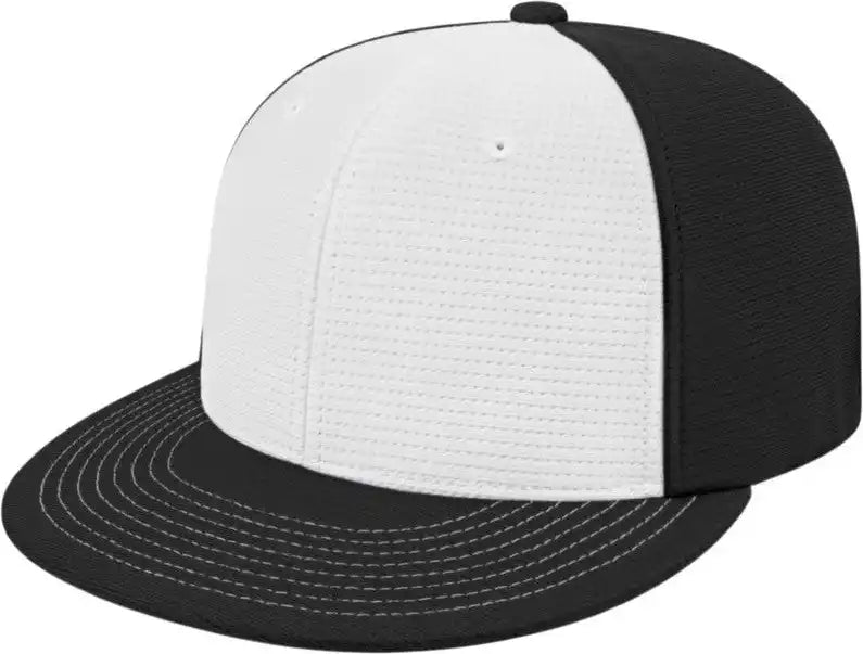 Cap America I8508 Flexfit Aerated Performance White Black / Xs