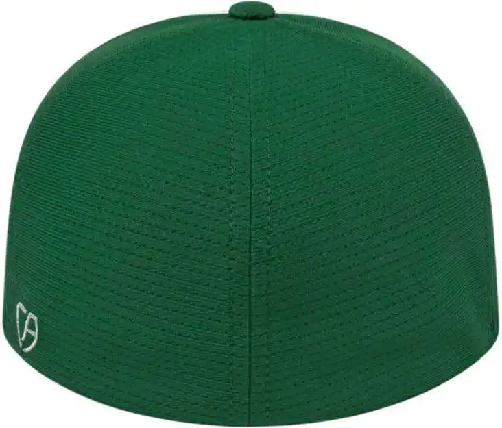 Cap America I8508 Flexfit Aerated Performance White Dark Green