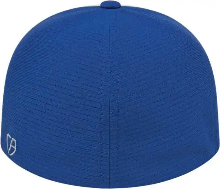 Cap America I8508 Flexfit Aerated Performance White Royal
