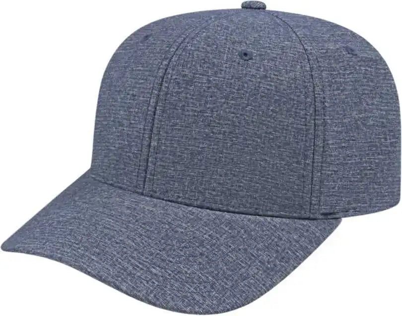 Cap America I8510 Flexfit 110 Melange Snap Back - Light Navy - one Size Fits Most