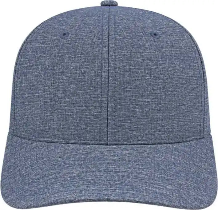 Cap America I8510 Flexfit 110 Melange Snap Back - Light Navy