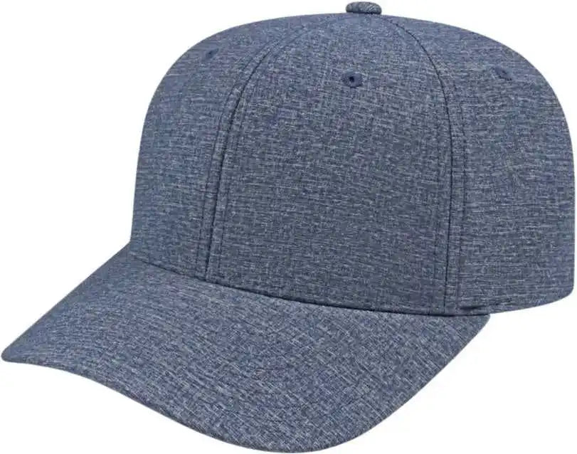 Cap America I8510 Flexfit 110 Melange Snap Back - Light Navy - one Size Fits Most