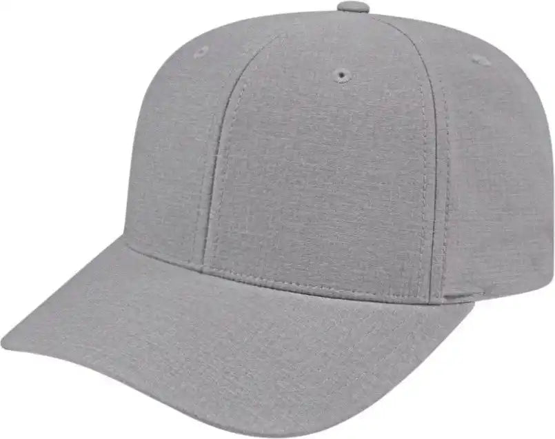 Cap America I8510 Flexfit 110 Melange Snap Back Silver Light Gray / one Size Fits Most