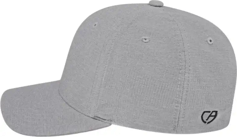 Cap America I8510 Flexfit 110 Melange Snap Back Silver Light Gray / one Size Fits Most