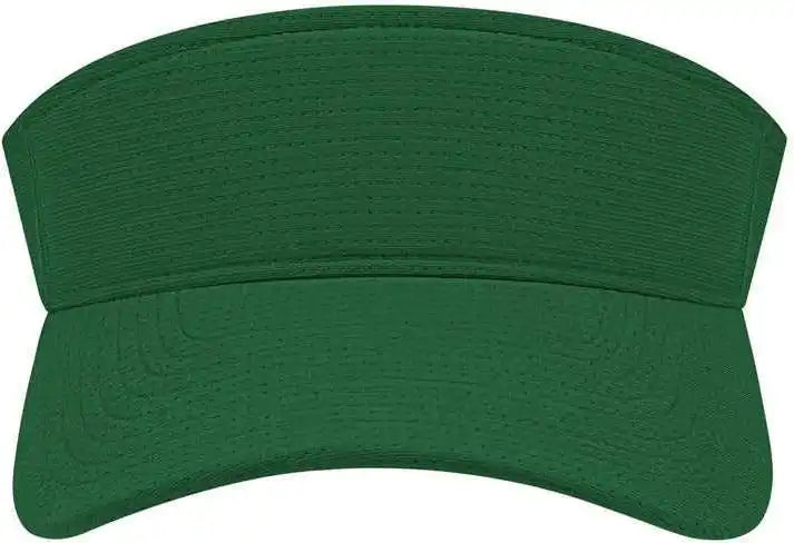Cap America I8520 Flexfit 110 Aerated Performance Visor Dark Green Forest / one Size Fits Most