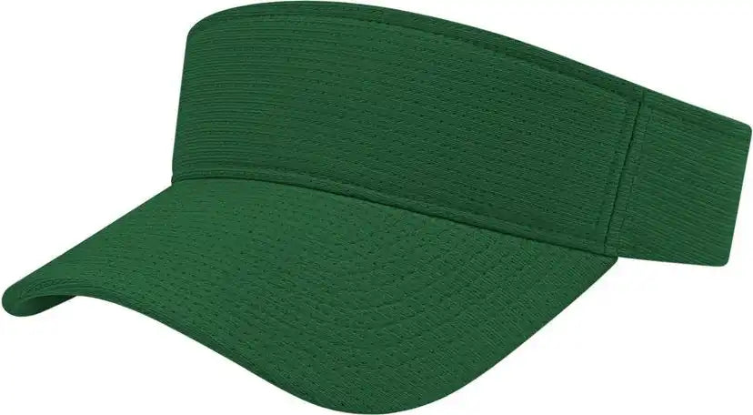 Cap America I8520 Flexfit 110 Aerated Performance Visor Dark Green Forest / one Size Fits Most