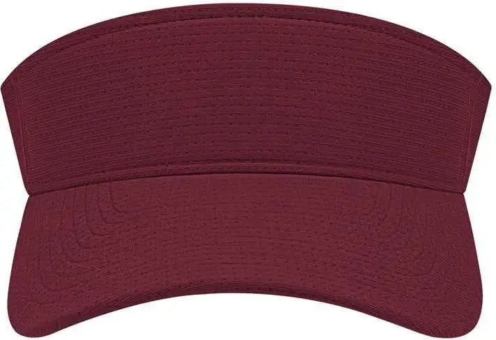 Cap America I8520 Flexfit 110 Aerated Performance Visor - Maroon