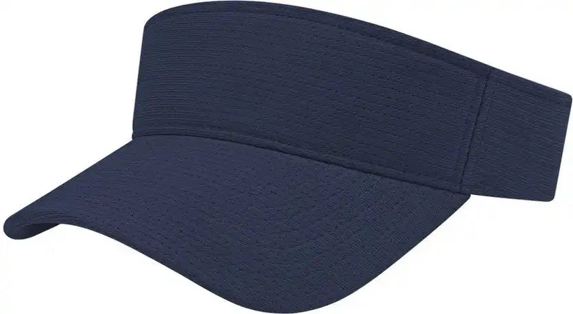 Cap America I8520 Flexfit 110 Aerated Performance Visor Navy / one Size Fits Most