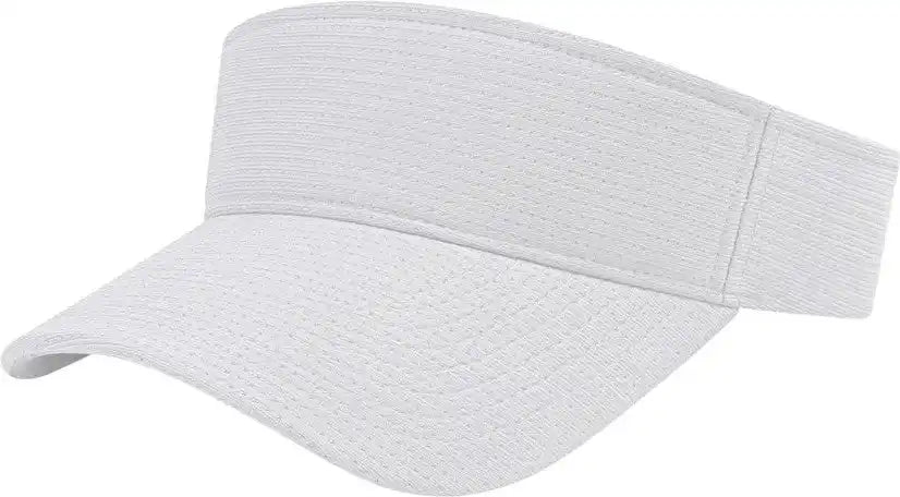 Cap America I8520 Flexfit 110 Aerated Performance Visor White / one Size Fits Most