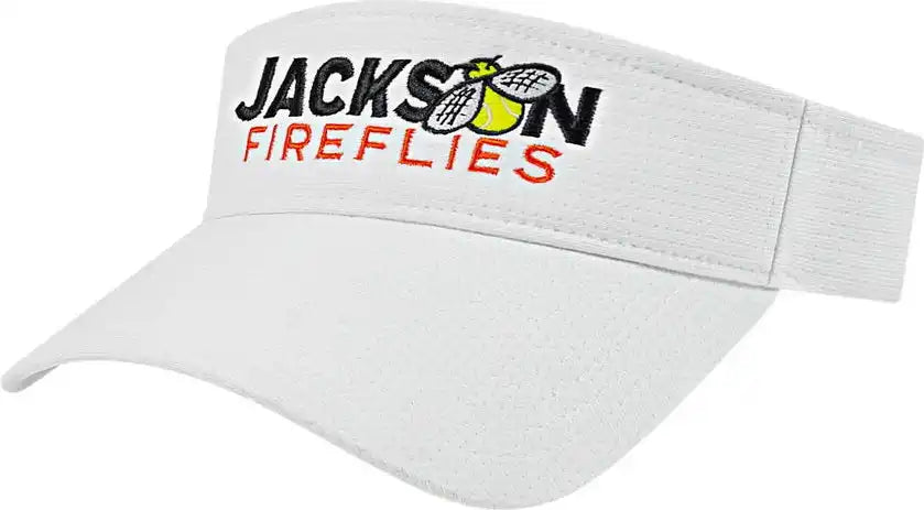 Cap America I8520 Flexfit 110 Aerated Performance Visor - White - one Size Fits Most