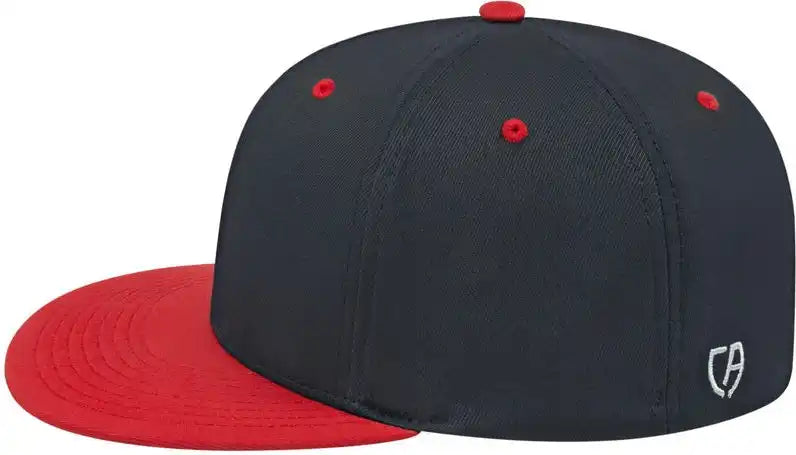 Cap America I8530 Flexfit Full Fabric Performance Black Red