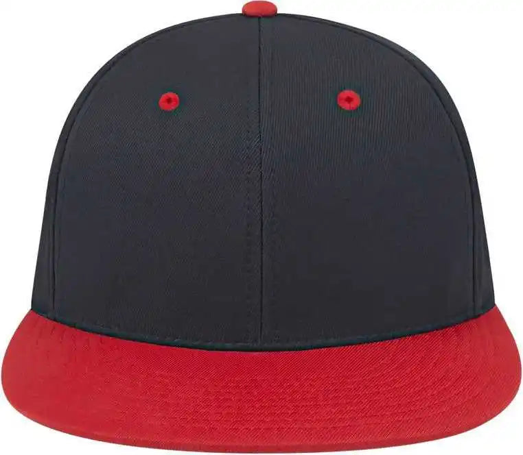 Cap America I8530 Flexfit Full Fabric Performance Black Red