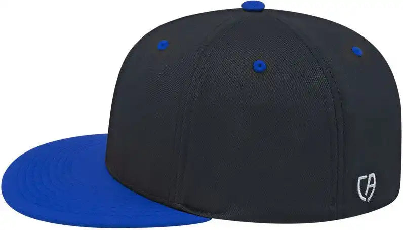 Cap America I8530 Flexfit Full Fabric Performance Black Royal