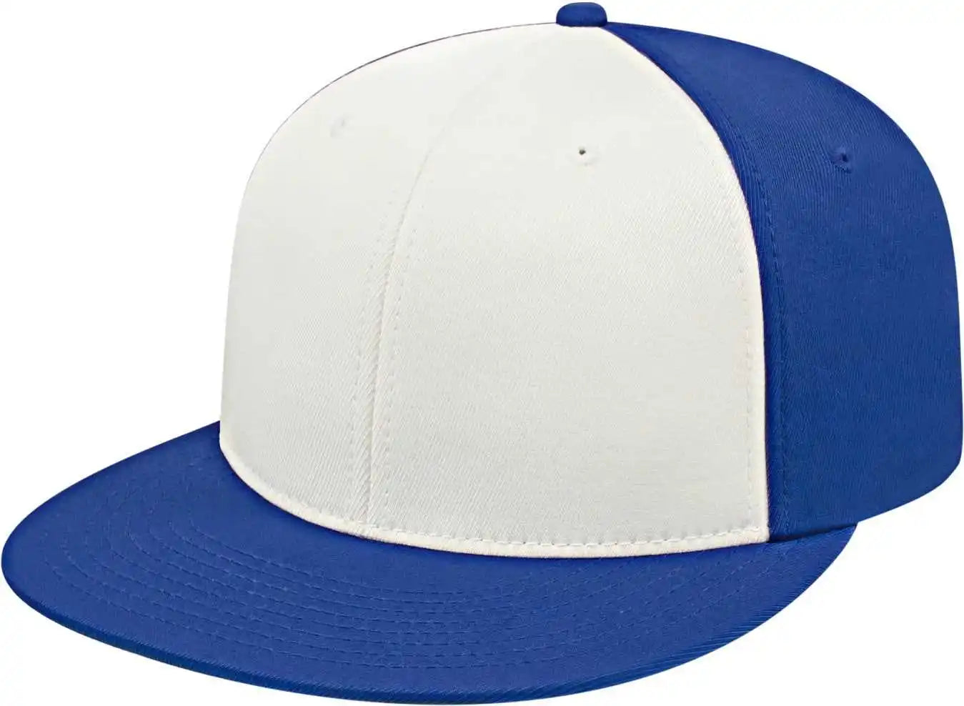 Cap America I8530 Flexfit Full Fabric Performance White Royal / Xs