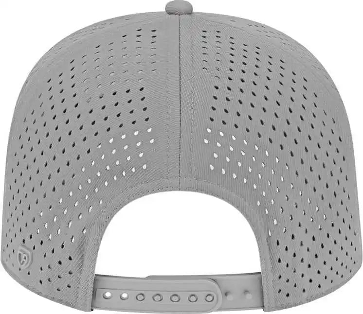 Cap America I8540 Premium Water Resistant Perforated Silver / one Size Fits Most