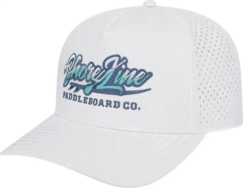 Cap America I8540 Premium Water Resistant Perforated White / one Size Fits Most