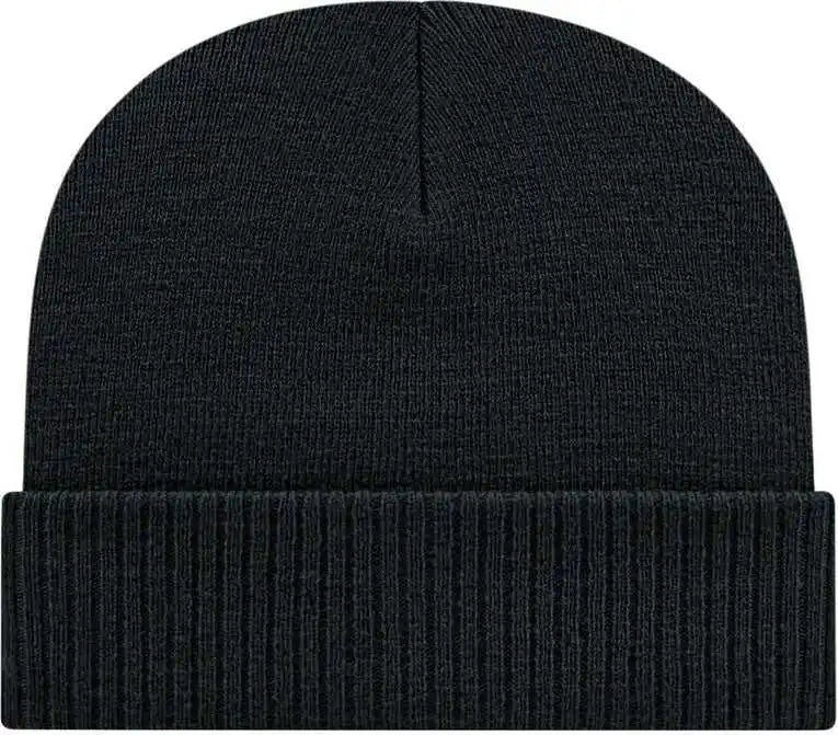 Cap America Ik22 Knit with Ribbed Cuff Beanie - Royal - one Size Fits Most
