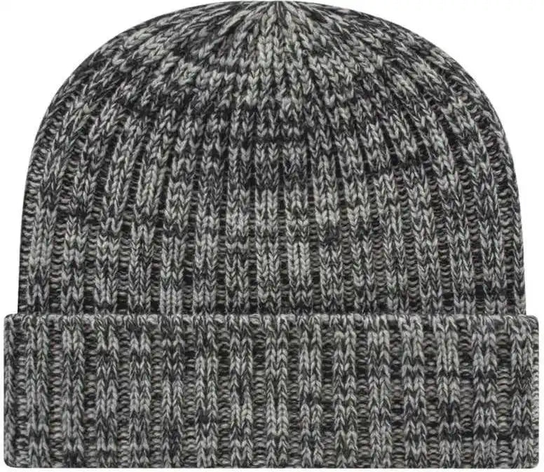 Cap America Ik37 Sustainable Cuffed Knit with Polylana Fiber - Black - one Size Fits Most