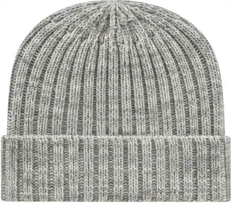 Cap America Ik37 Sustainable Cuffed Knit with Polylana Fiber - Gray - one Size Fits Most