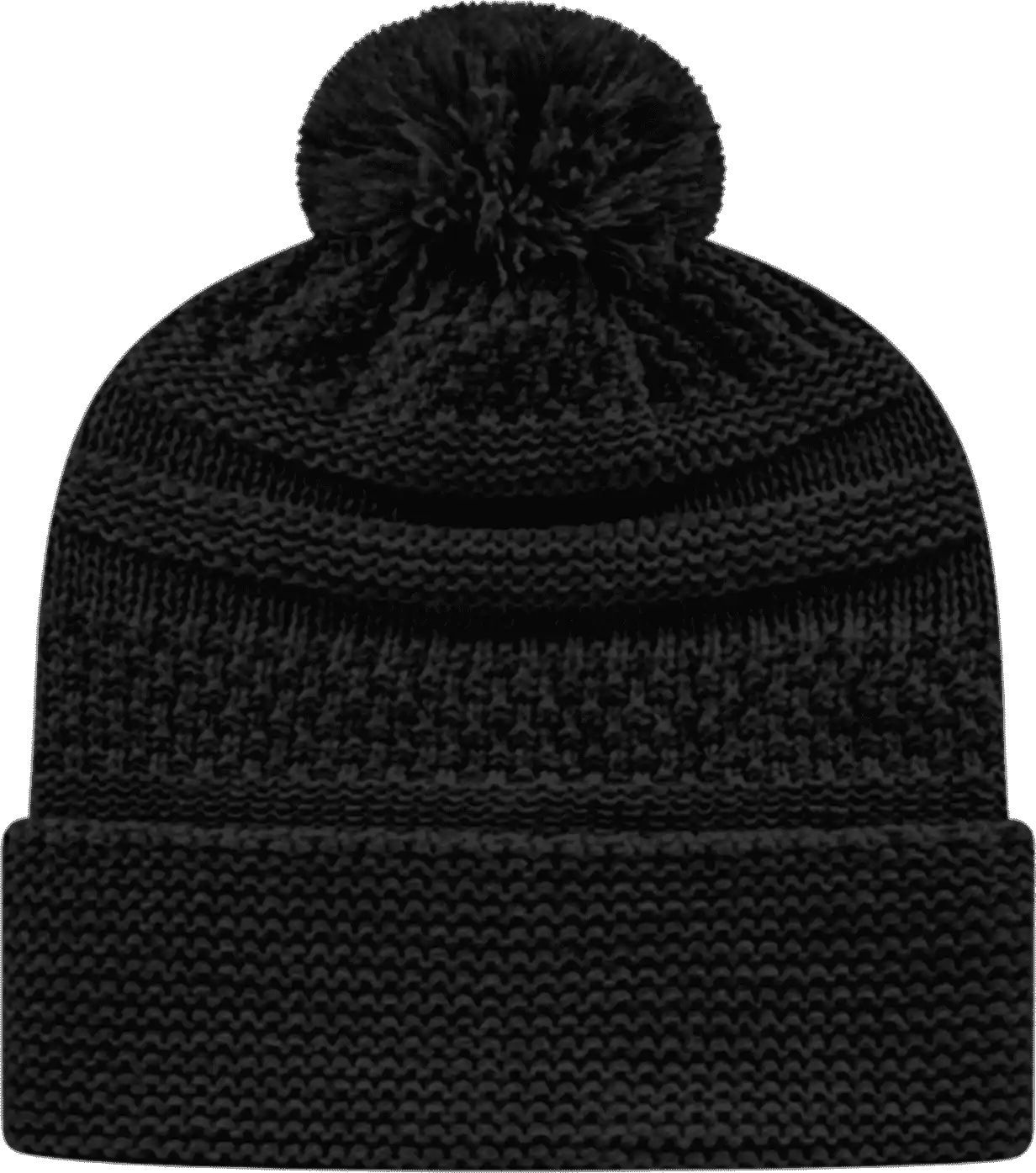 Cap America Ik55 Cable Knit Beanie - Black - one Size Fits Most