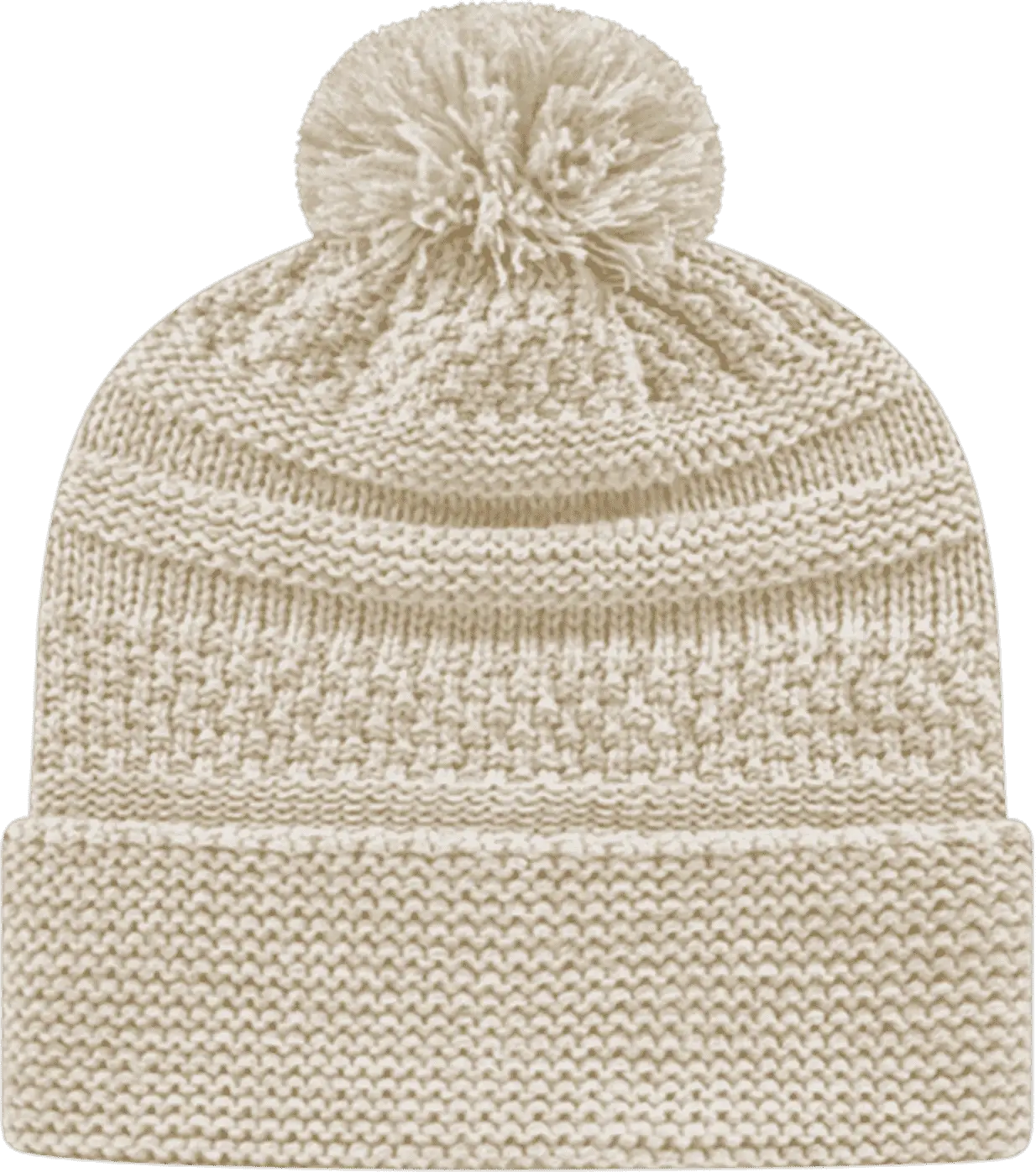 Cap America Ik55 Cable Knit Beanie - Ivory