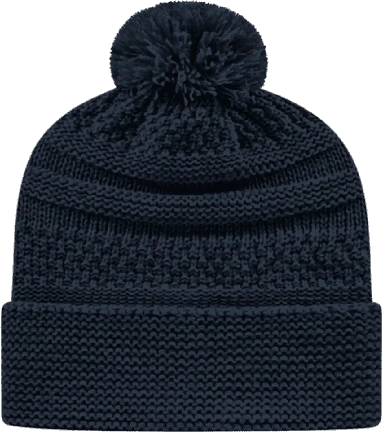 Cap America Ik55 Cable Knit Beanie - Navy - one Size Fits Most