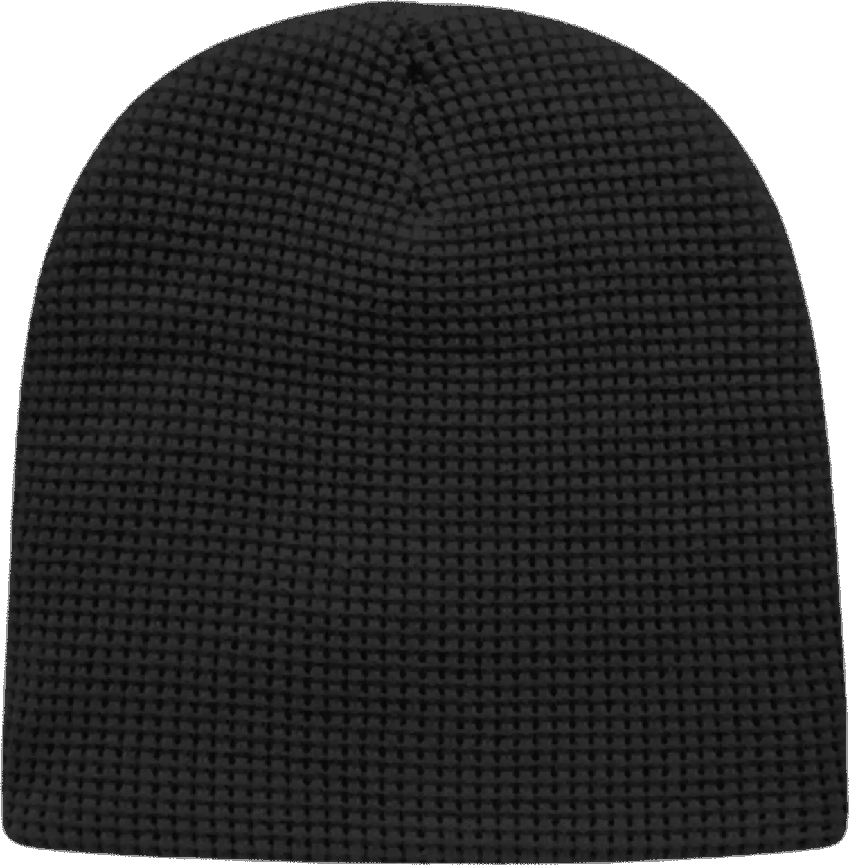 Cap America Ik75 in Stock Waffle Beanie Black / one Size Fits Most