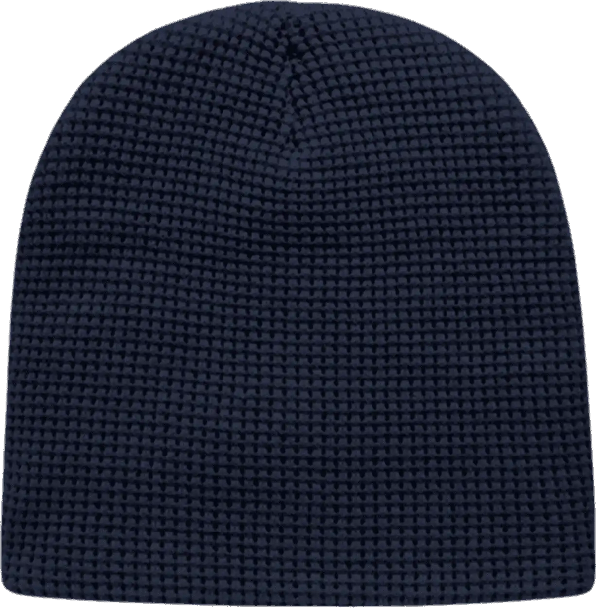 Cap America Ik75 in Stock Waffle Beanie - Navy - one Size Fits Most