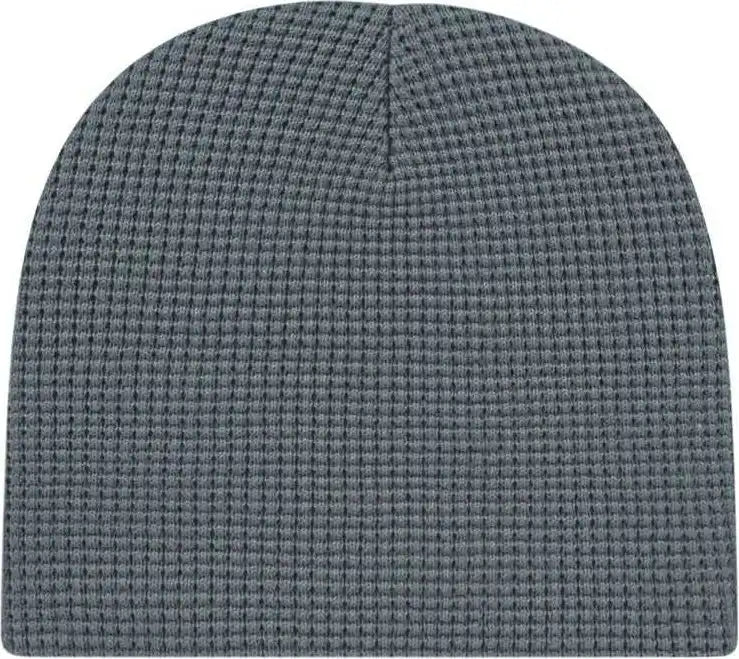 Cap America Ik75 in Stock Waffle Beanie Slate Dark Gray / one Size Fits Most